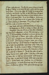 Copy of Íslendingabók by Jón Erlendsson, stored at Árni Magnússon Institute (page 9/25) by Jón Erlendsson